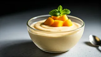 This Viral Frozen Mango Oat Milk Pudding Is Absolute Goals