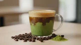 Dirty matcha combines matcha with an espresso shot Is More Useful With Combining matcha and espresso can make caffeine intake substantial In Mind