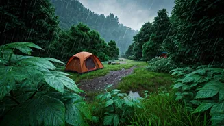 Rainy Nights Make These Campsites Magical