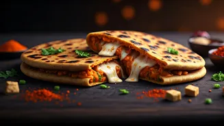 Viral Peri Peri Aloo Paratha: A Spicy, Cheesy Indian Comfort Food Revolution!