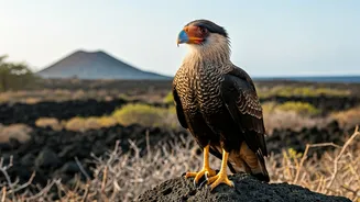Darwin's Caracara: The Intelligent Bird Linked to a Rare Hantavirus Outbreak