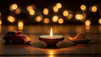 Ibrahim Khan Celebrates Diwali with Family
