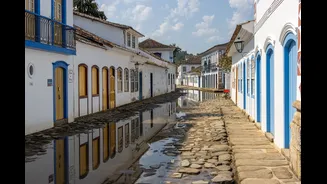 Previsão do tempo em Paraty: semana terá chuva e queda de temperatura