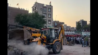 Delhi Seemapuri Building Collapse: Death Toll Rises To 5, Rescue Operations Underway