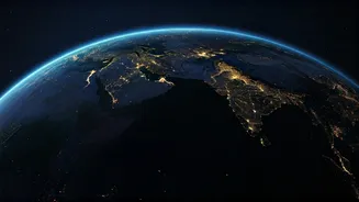 Earth's Evolving Glow: NASA's Black Marble Reveals Complex Nighttime Brightness Shifts
