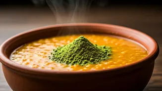 Mix Iron-Rich Moringa Leaf Powder Directly Into Lunchtime Dal