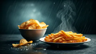 Rainy Cravings Are Crunchy, Oily And Complicated