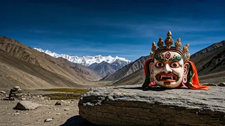 Ladakh Hemis Festival Features High Altitude Sacred Mask Dances