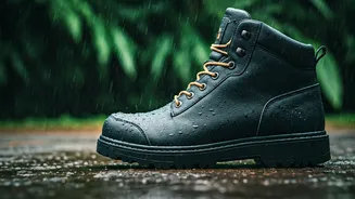 Monsoon Shopping Needs Strong Seams And Dry Feet