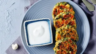 Air-Fried Sprouts And Makhana Tikki: Air-Fried Tikkis Bring New Texture to Familiar Ingredients