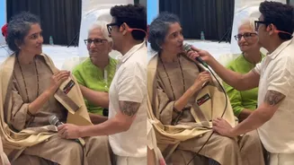 Sonu Nigam pays tribute to Satish Shah at his prayer meet with a song, asks actor's wife Madhu Shah to join him- Watch