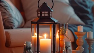 How To Style Aesthetic Balcony Lighting Using Fairy Lights Clay Diyas And Brass Lanterns