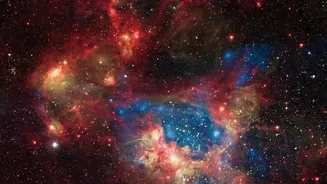 Infrared Images By NASA James Webb Show How Star Systems Form In Space