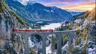 For your next scenic train ride, choose Norway