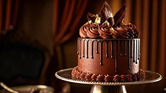 Why Retro Glam Vintage Dark Chocolate Cakes Are Essential