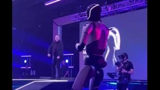 Elon Musk Dances With Tesla Robot After $1 Trillion Pay Deal Gets Approved | Watch