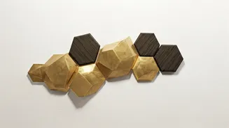 Geometric Wall Hangings: Elevate Your Space with Modern Simplicity