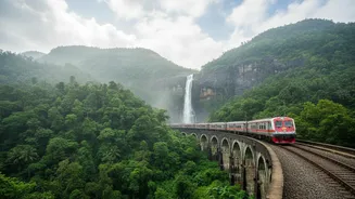 How To Experience Stunning Waterfall Views On The Western Ghats Jan Shatabdi Express