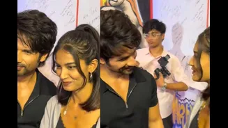 Shahid Kapoor Happily Leans In To Pose With A Fan, Internet Calls Her: ‘Lucky’