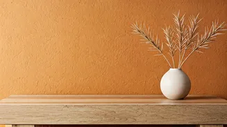 Earthy Minimal Design Takes Over City Apartments With Clay Walls