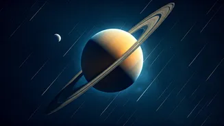 Saturn, Moon And Meteors Make July Interesting