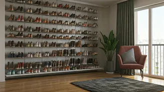 Nushrratt Bharuccha's Mumbai Haven: A Tour of Her Viral Shoe Wall & Minimalist Sanctuary