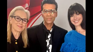 Karan Johar Left Starstruck After Meeting Meryl Streep, Anne Hathaway In Tokyo: ‘My Knees Were Rattling’