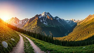 Sunny Mountains Are June’s Calm Travel Option