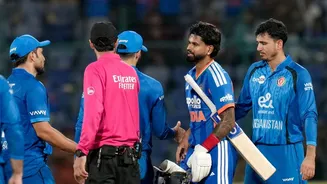 Arshdeep fires with a three-fer vs Afghanistan