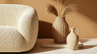 Earthy Textures Are Replacing Cold Decor Fast