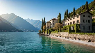 Lake Como Villa: Your Dream Italian Escape with a Private Beach & Alpine Views