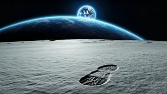 Look Up Tonight Knowing Lunar Footsteps Survive Over Eras