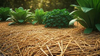 Vacation-Proof Your Garden: The Lazy Gardener's Straw Mulch Hack for Thriving Plants