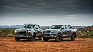 Isuzu V-Cross vs. Toyota Hilux: A Detailed Indian Pickup Truck Showdown