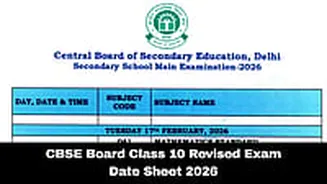 CBSE Class 10 Board Exam Revised Date Sheet 2026 Released; Check New Timetable Here
