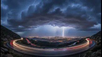 North India's Rain Alerts Come Ahead Of Weekend Traffic
