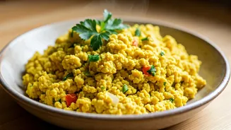5-Minute Chickpea Flour Scramble: A Speedy & Nutritious Breakfast