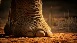 Beyond the Trumpet: Unveiling Elephants' Secret Sensory Superpower in Their Feet