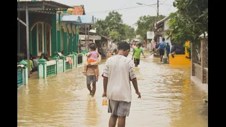 Heavy Rain and Flood Alerts Across Bihar, Uttar Pradesh, and Uttarakhand