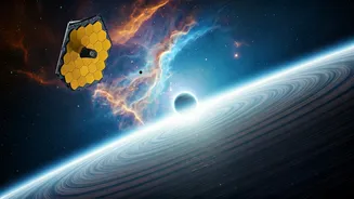 James Webb Telescope Discovers Water Vapour Signs In Deep Space