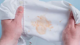 O truque caseiro que remove gordura seca de roupas brancas em minutos