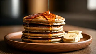 Got Overripe Bananas? Whip Up Fluffy Pancakes In Ten Minutes