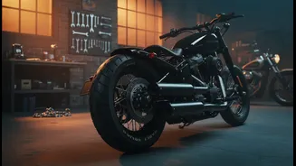 The Deadwood’s 2-Into-1 Exhaust Completes Harley-Davidson’s Dark New Cruiser Package