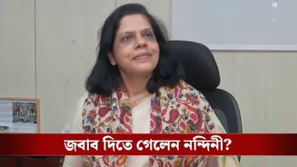 WB Govt: শুক্রবার দুপুরেই দিল্লি পৌঁছে গেলেন নন্দিনী চক্রবর্তী, রিপোর্ট না দেওয়ায় তলব কমিশনের?