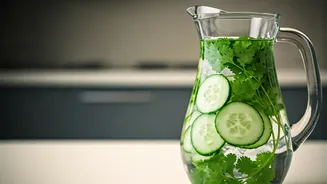 Healing Cucumber Coriander Water Is Driving Social Media Wild