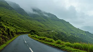 Rain Soaked Calm: Bengaluru Crowds Head Straight To Coorg