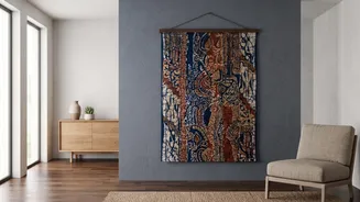Layered Dyeing Can Give Batik Wall Art More Depth