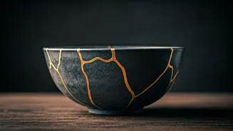 Kintsugi's Beauty: Finding Gold in Imperfection
