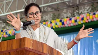 Mamata Banerjee leads mega march against ED raids at I-PAC