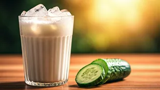 Summer Hydration Needs Buttermilk And Cucumber Energy